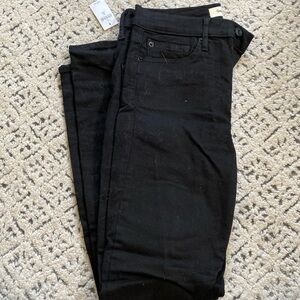NWT Gap skinny black denim